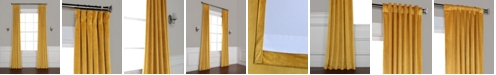 Exclusive Fabrics & Furnishings Heritage Plush Velvet 50" x 96" Curtain Panel